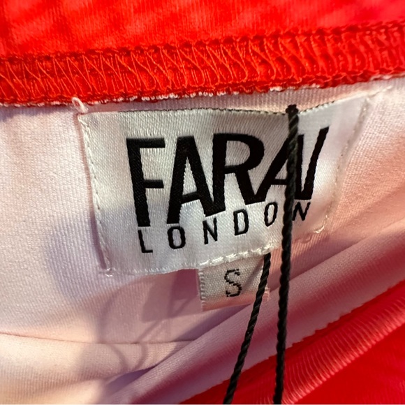 FARAI LONDON X REVOLVE NWT sz Small high waist skirt Tala Maxi Dress in Rainbow - Picture 6 of 11